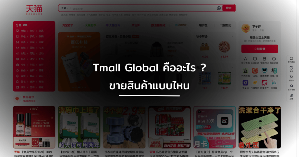 what is tmall global