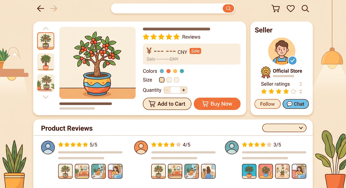 วิธีอ่านรีวิวสินค้าบน Tmall