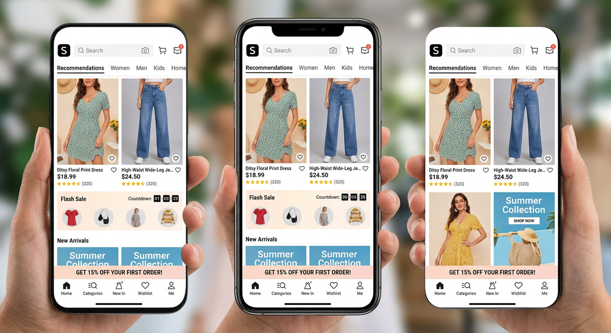ตารางเปรียบเทียบค่าส่งและเวลาจัดส่งของ SHEIN