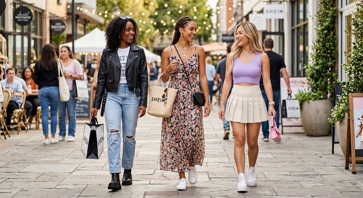 หน้าจอแสดงสถานะการสั่งซื้อใน SHEIN