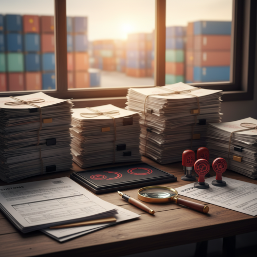 customs import documents checklist feature new
